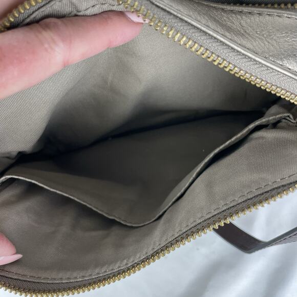 Fossil Women's Rose Gold Piper Toaster Leather Crossbody purse shoulder bag - Picture 8 of 9